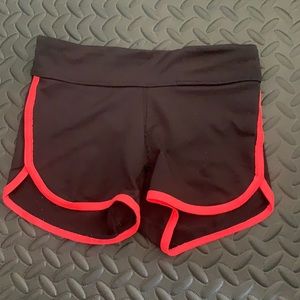 Black and Pink Aeropostale Spandex Shorts